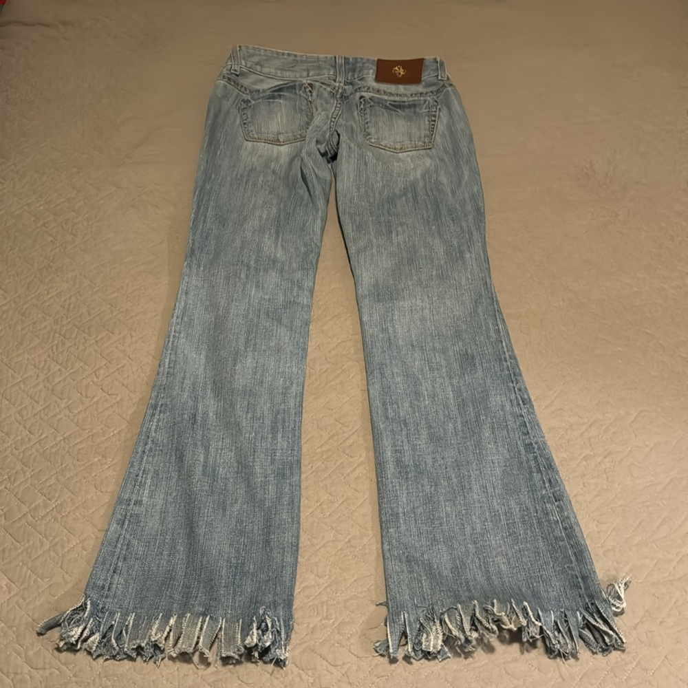 Guess Custom Distressed Ripped Daredevil Bootcut … - image 2